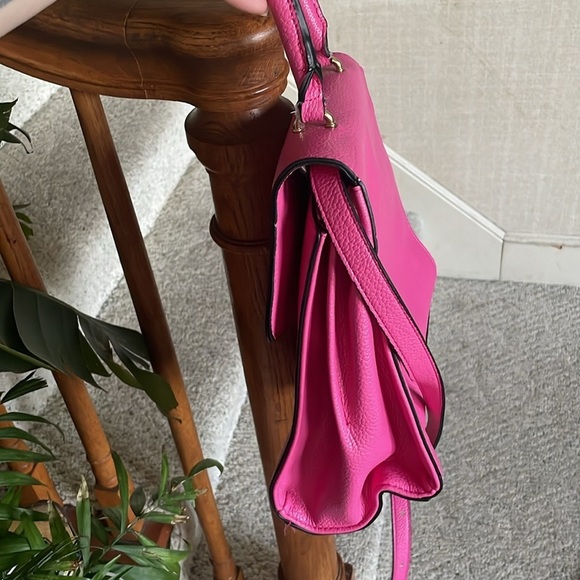 Steve Madden Pink Faux Leather Women's Crossbody Purse - Picture 6 of 17